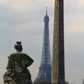 The Tower, the obelisk, the statue