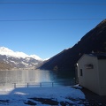 Trem Bernina Express - Lago di Poschiavo - Estacao Miralago - Suica