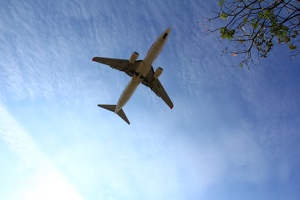 Avião pousando em congonhas / Airplane landing at congonhas