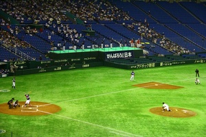 Amateur baseball match - Tokyo Domo - Japan