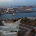 Museu Kawasaki e o porto de Kobe