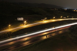 highway at night after the rain - rodovia anoite depois da chuva