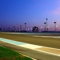 Por do sol no circuito Yas Marina / Sunset at Yas Marina circuit - Abu Dhabi