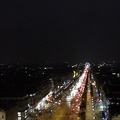 The view from the top of Arc of Triumph