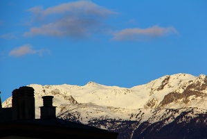 Montanhas em Tirano - Italia