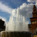 Fountain of Sforzesco Castle - Chafariz do Castelo Sforzesco