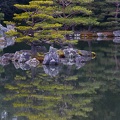 Lagoa no templo Kinkaku-ji / lake