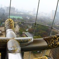 Vista do alto do Castelo de Osaka