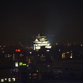 Castelo de Osaka , anoite...