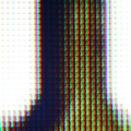 Macro, Pixels of TV LG LE8500 LCD Full HD.
