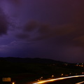 Raios sob a rodovia - Lightning over the highway
