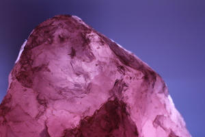 Pedra de quartzo rosa / Pink quartzo